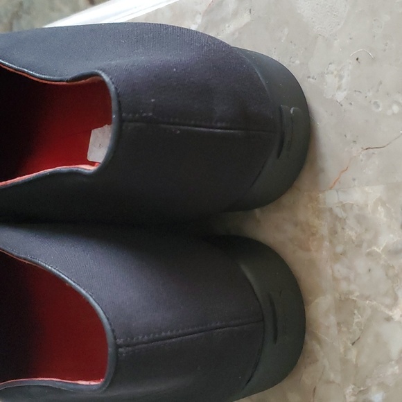 Salvatore ferragamo sport  black canvas slipon loafers size 11B - Picture 10 of 17